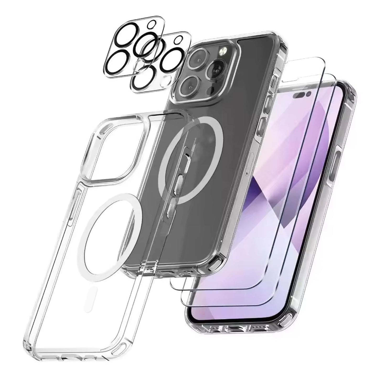 I-Phone 16 Pro Max (5 in 1 Protection kit case)